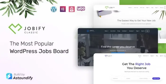Jobify job board theme cover