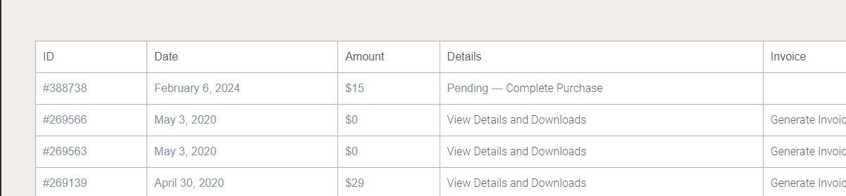 Attachment for compra